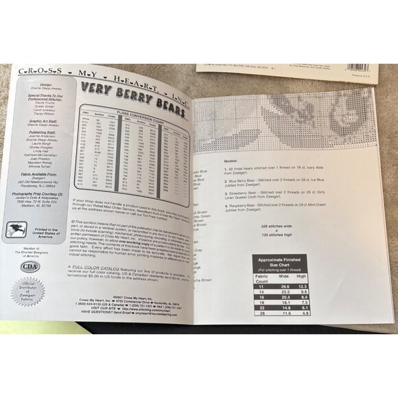 Sailor Bear, Berry Bear, If Cross Stitch Pattern By Dimensions, Heart, Leisure - Picture 3 of 5